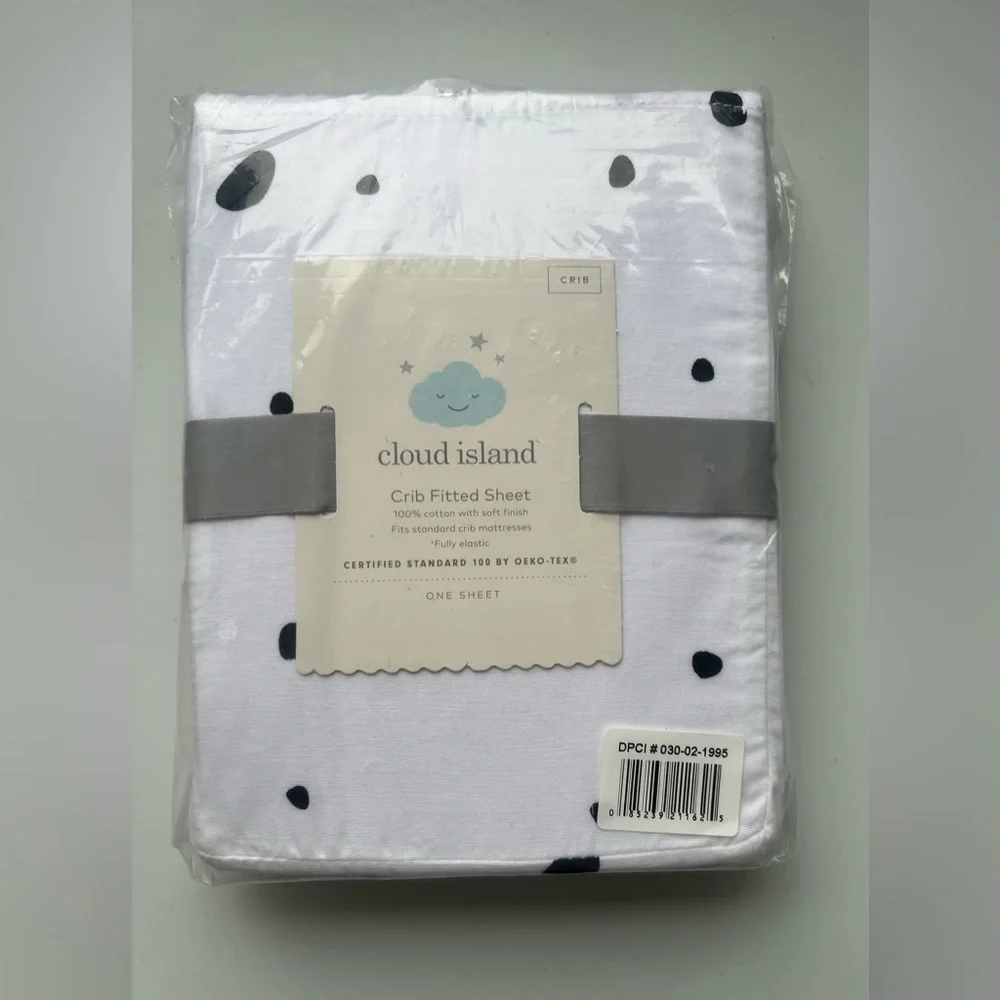 Fitted Crib Sheet Scatter Dot - Cloud Island™